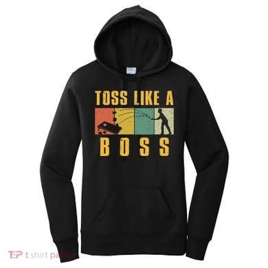 Funny Cornhole Design Cornhole Bean Bag Toss Women's Hoodie
