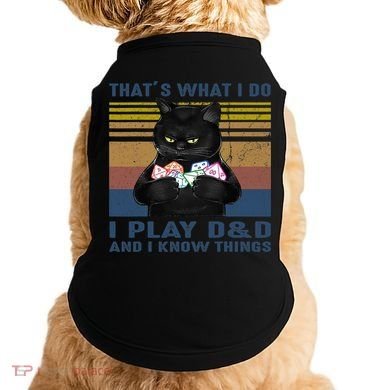Funny Cat Dungeon Meowster Doggie Tank