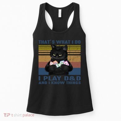 Funny Cat Dungeon Meowster Women's Tank Top