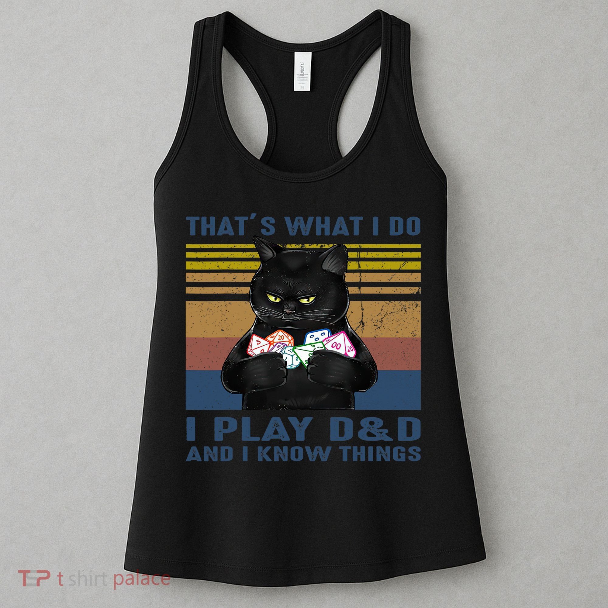 Funny Cat Dungeon Meowster Women's Tank Top