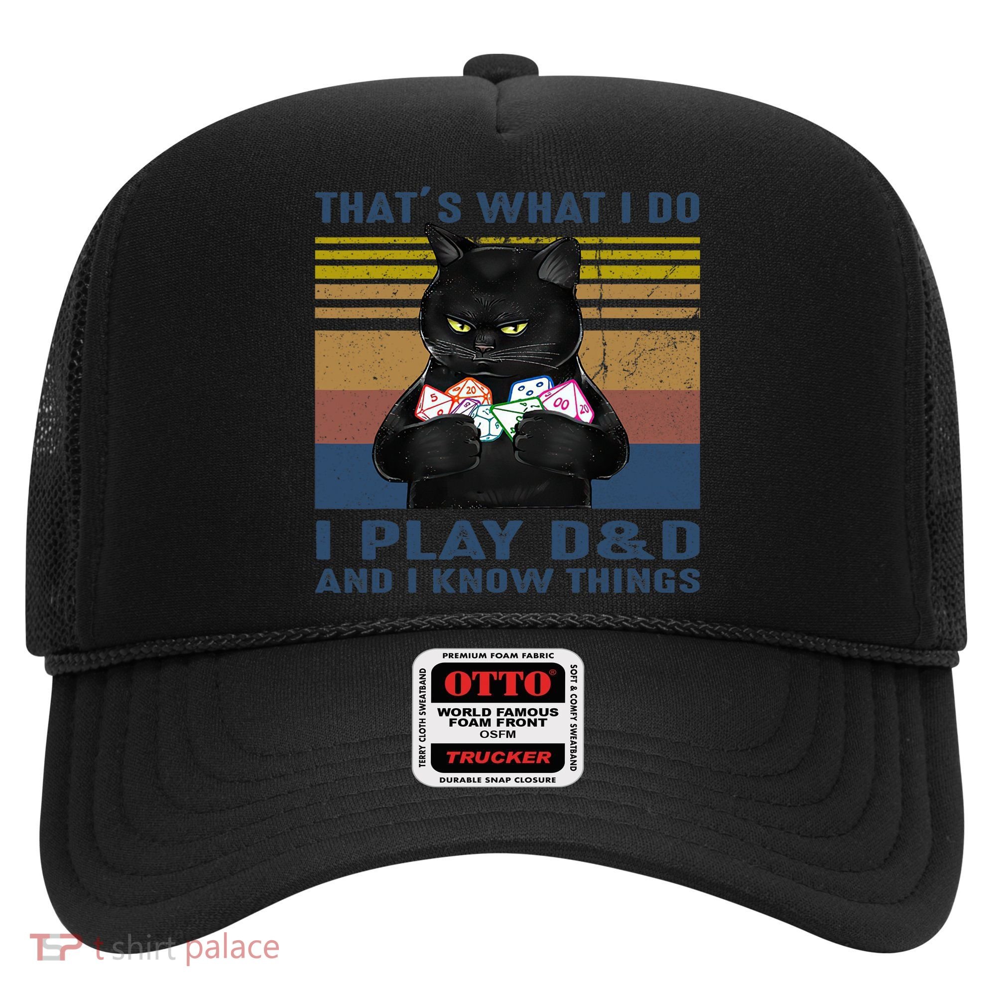 Funny Cat Dungeon Meowster Hat