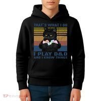 Funny Cat Dungeon Meowster Kids Hoodie thumb 4