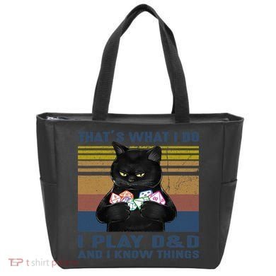 Funny Cat Dungeon Meowster Tote Bag