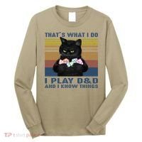 Funny Cat Dungeon Meowster Long Sleeve Shirt thumb 0