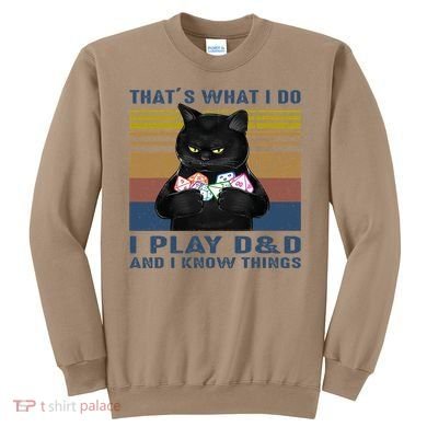 Funny Cat Dungeon Meowster Sweatshirt