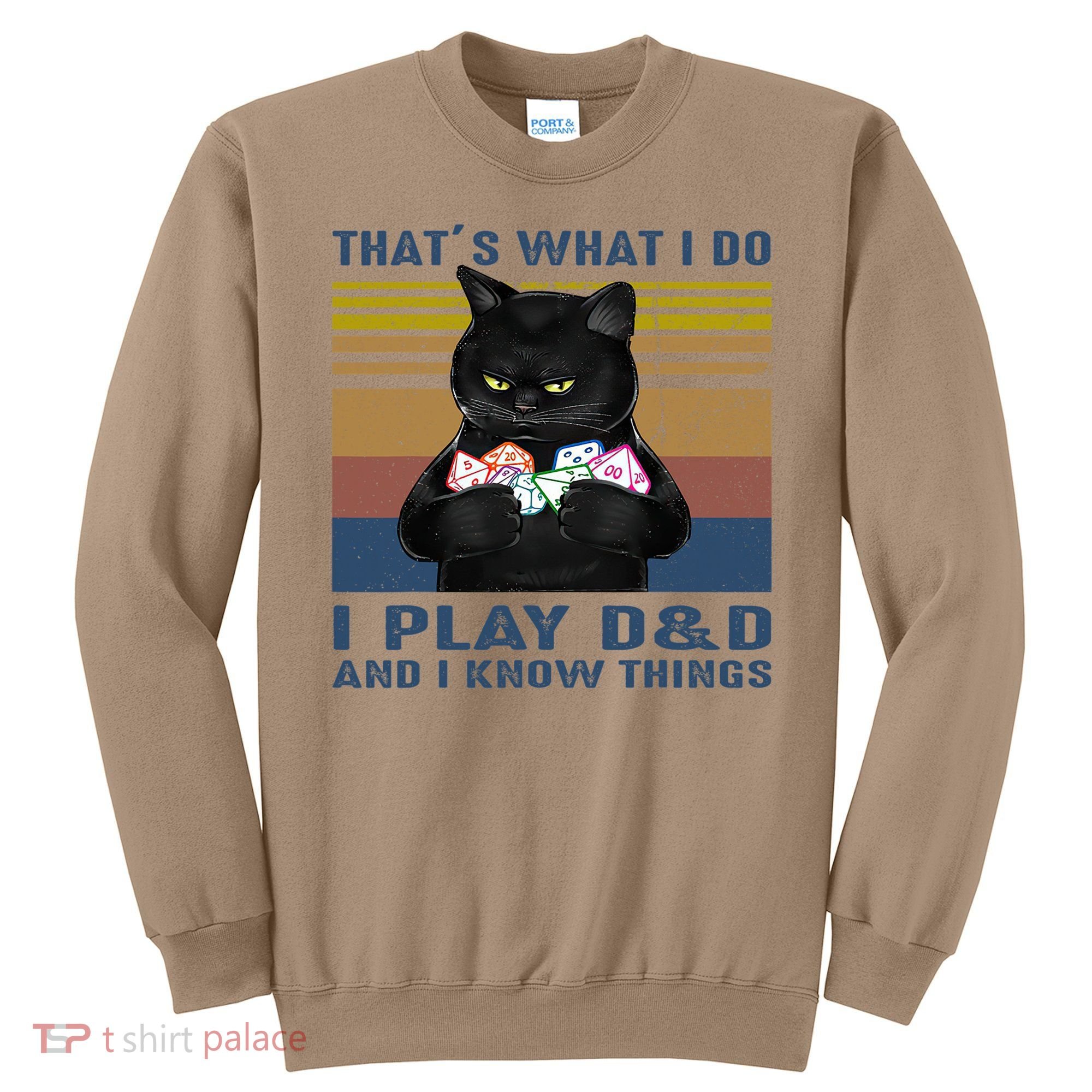 Funny Cat Dungeon Meowster Sweatshirt
