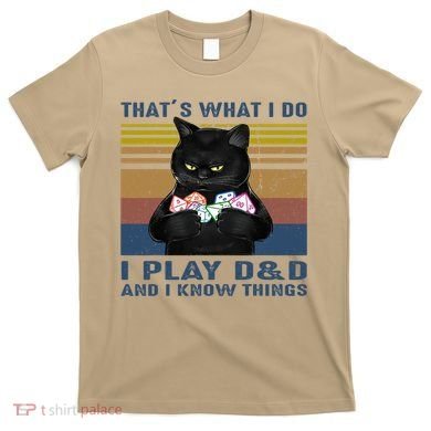 Funny Cat Dungeon Meowster T-Shirt