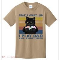 Funny Cat Dungeon Meowster Kids T-Shirt thumb 0