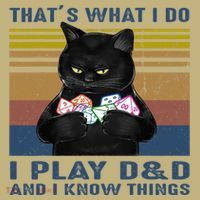 Funny Cat Dungeon Meowster Kids T-Shirt thumb 2
