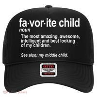 Favorite Child Definition Funny Mom And Dad Middle Child Hat thumb 0