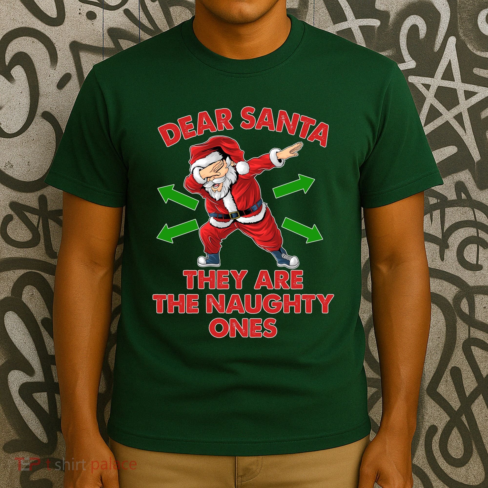 Funny Christmas Dear Santa They Are The Naughty Ones T-Shirt