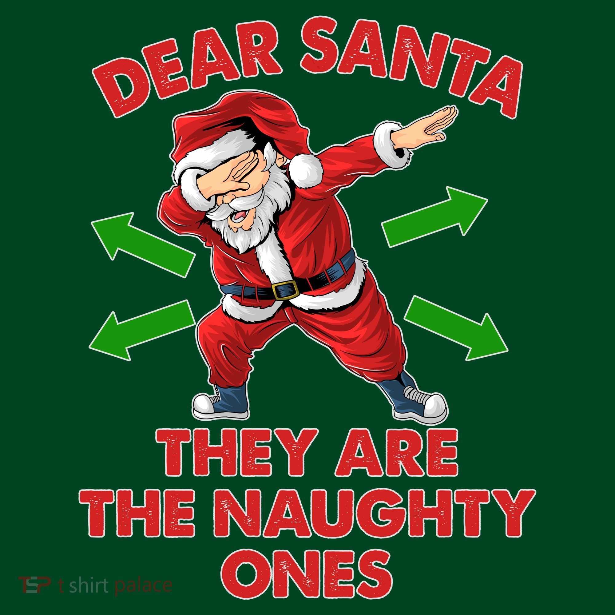 Funny Christmas Dear Santa They Are The Naughty Ones Mousepad
