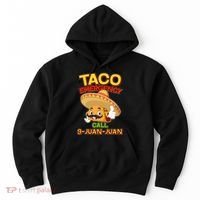 Funny Cinco De Mayo Taco Emergency Call 9 Juan Juan Hoodie thumb 0