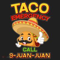 Funny Cinco De Mayo Taco Emergency Call 9 Juan Juan Beanie thumb 2
