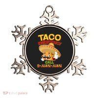 Funny Cinco De Mayo Taco Emergency Call 9 Juan Juan Ornament thumb 0