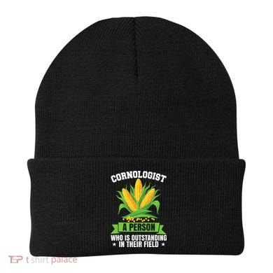 Funny Cornologist Definition Corn Farmer Beanie