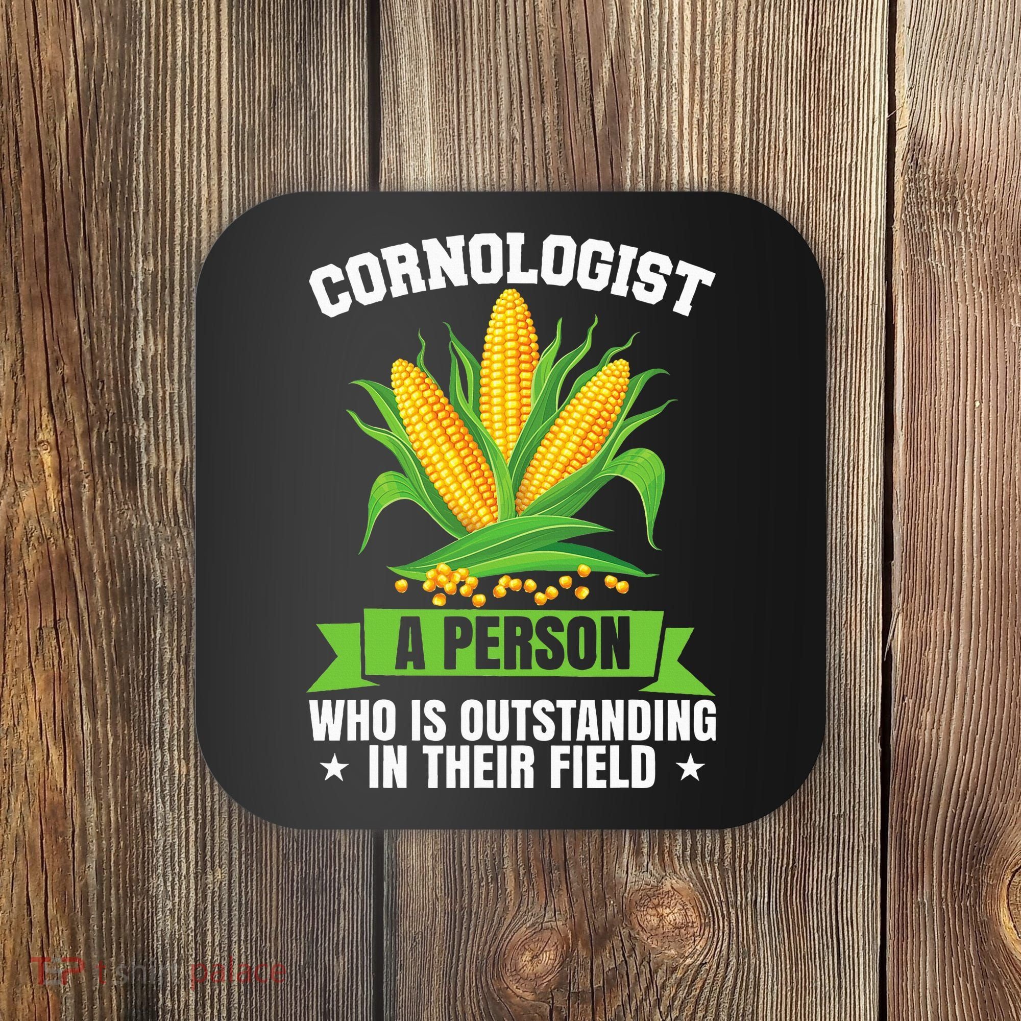 Funny Cornologist Definition Corn Farmer Coaster