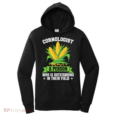 Funny Cornologist Definition Corn Farmer Women's Hoodie
