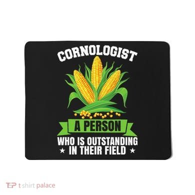 Funny Cornologist Definition Corn Farmer Mousepad