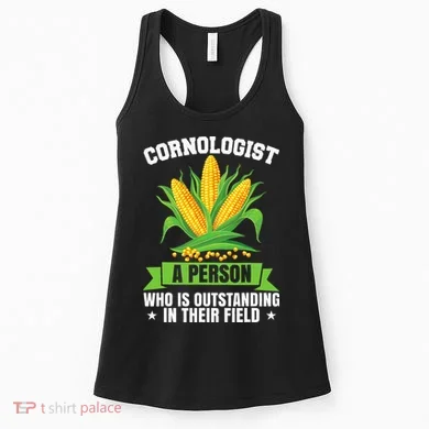 Funny Cornologist Definition Corn Farmer Women's Tank Top