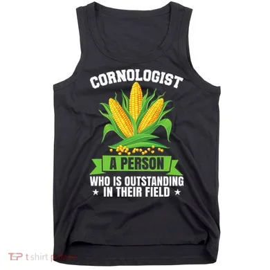 Funny Cornologist Definition Corn Farmer Tank Top