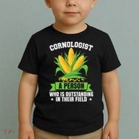 Funny Cornologist Definition Corn Farmer Toddler T-Shirt thumb 2