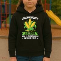 Funny Cornologist Definition Corn Farmer Kids Hoodie thumb 3