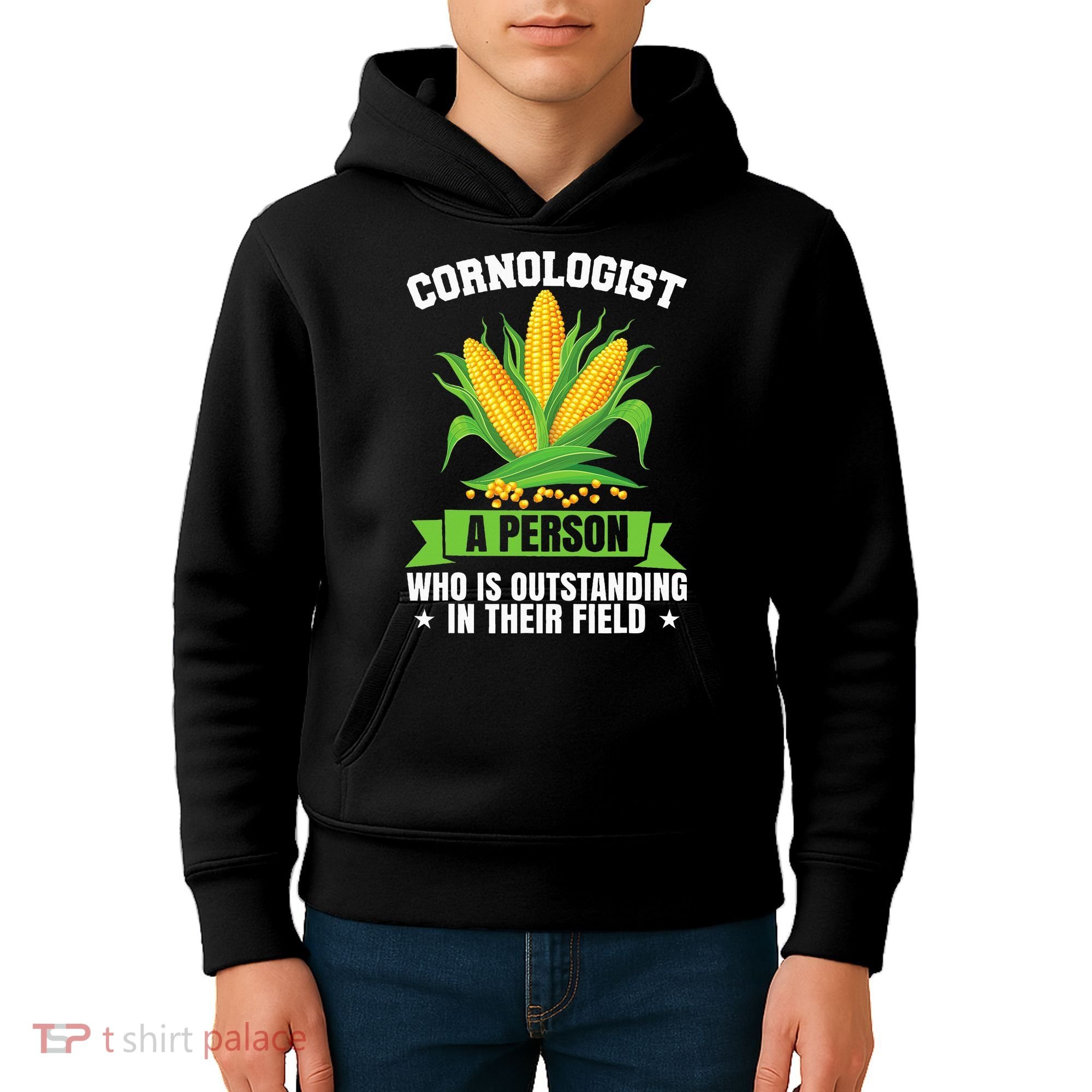 Funny Cornologist Definition Corn Farmer Kids Hoodie