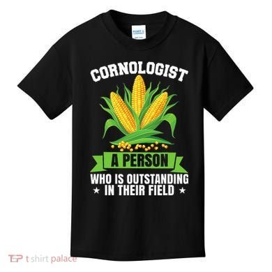 Funny Cornologist Definition Corn Farmer Kids T-Shirt