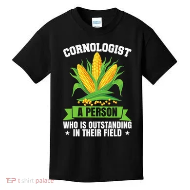 Funny Cornologist Definition Corn Farmer Kids T-Shirt