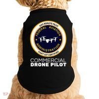 Faa Commercial Drone Pilot Doggie Tank thumb 0