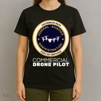 Faa Commercial Drone Pilot T-Shirt thumb 4