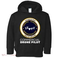 Faa Commercial Drone Pilot Toddler Hoodie thumb 0
