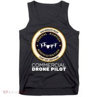 Faa Commercial Drone Pilot Tank Top thumb 0