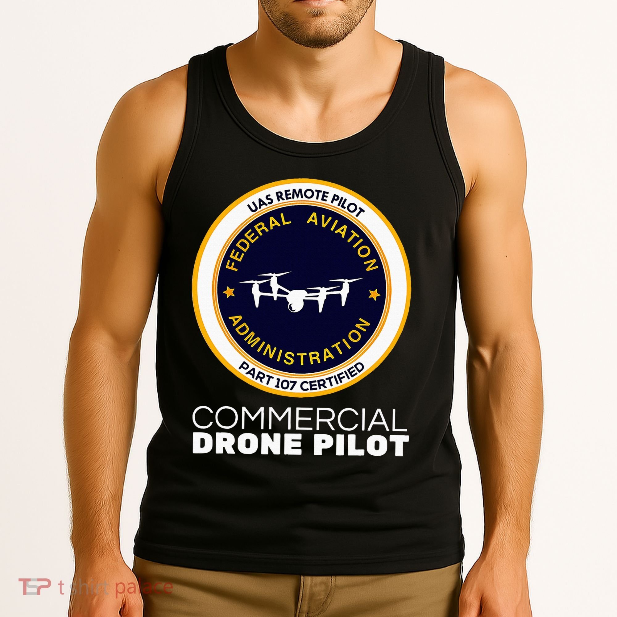 Faa Commercial Drone Pilot Tank Top