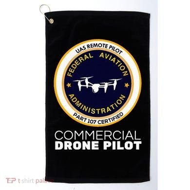 Faa Commercial Drone Pilot Golf Towel
