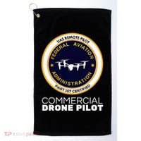 Faa Commercial Drone Pilot Golf Towel thumb 0
