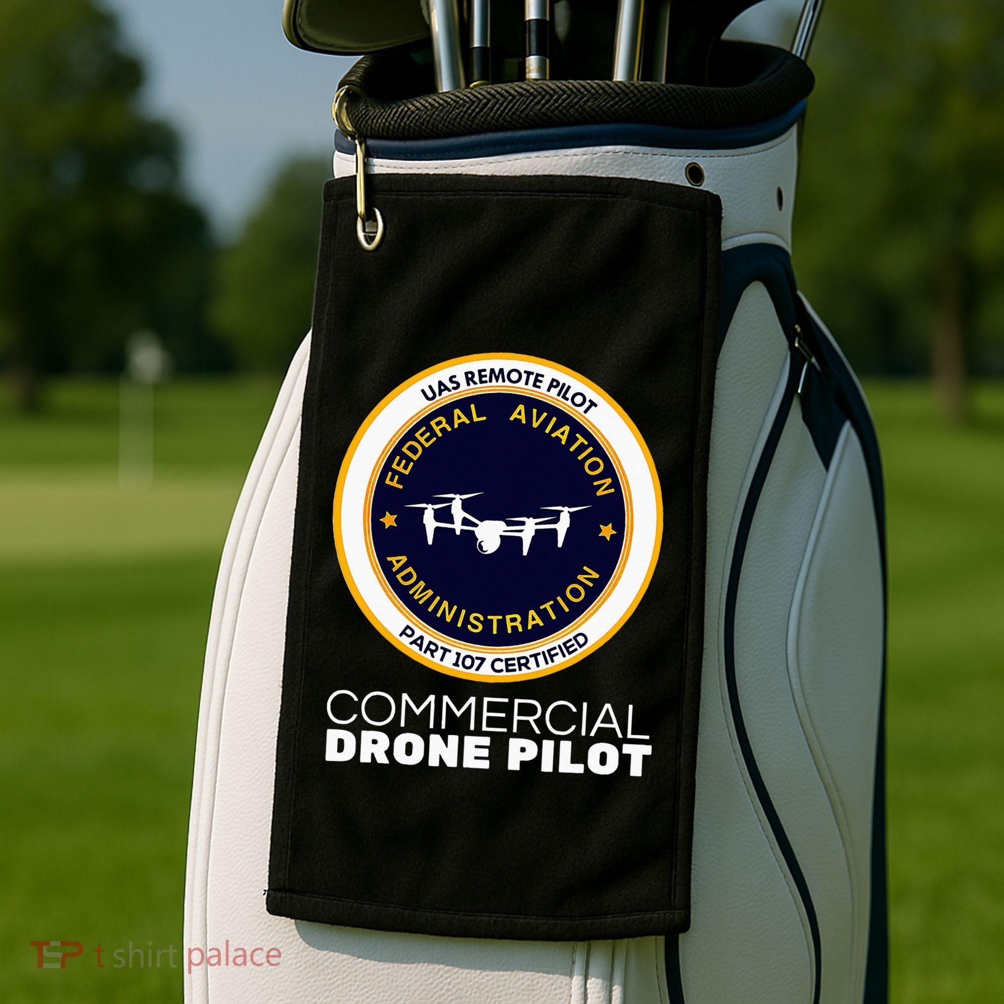 Faa Commercial Drone Pilot Golf Towel