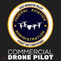 Faa Commercial Drone Pilot Golf Towel thumb 3