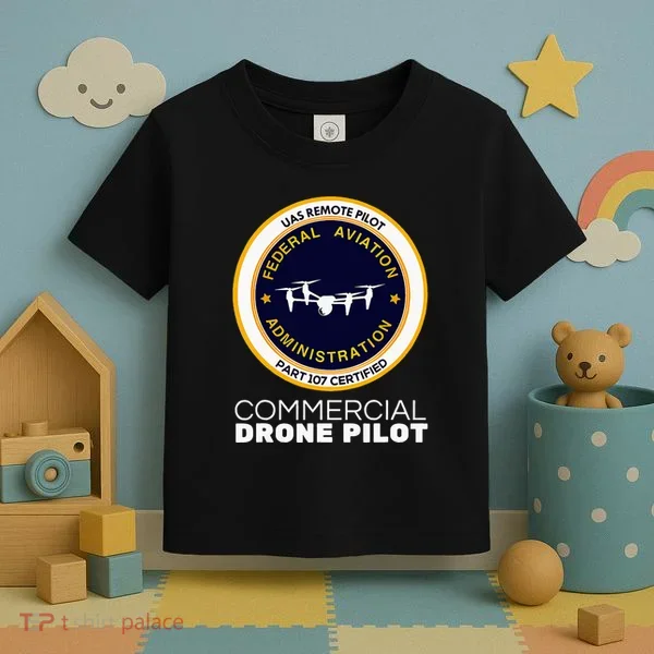 Faa Commercial Drone Pilot Toddler T-Shirt