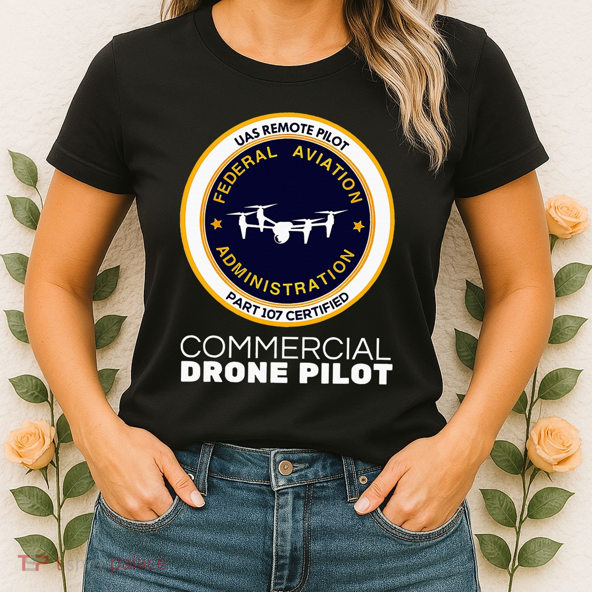 Faa Commercial Drone Pilot Women's T-Shirt
