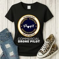 Faa Commercial Drone Pilot Women's T-Shirt thumb 3