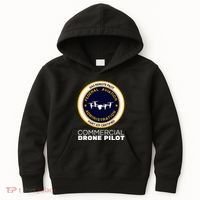 Faa Commercial Drone Pilot Kids Hoodie thumb 0