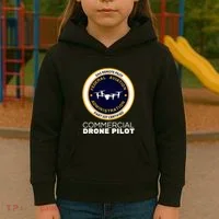 Faa Commercial Drone Pilot Kids Hoodie thumb 3