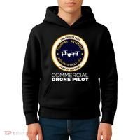Faa Commercial Drone Pilot Kids Hoodie thumb 4