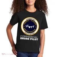 Faa Commercial Drone Pilot Kids T-Shirt thumb 2
