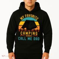 Funny Camping Dad, My Favorite Camping Buddies Call Me Dad Hoodie thumb 2
