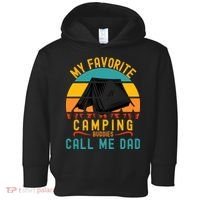 Funny Camping Dad, My Favorite Camping Buddies Call Me Dad Toddler Hoodie thumb 0