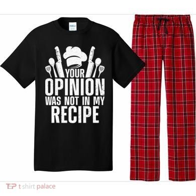 Funny Chef Design Cooking Lover Culinary Cook Pajama Set
