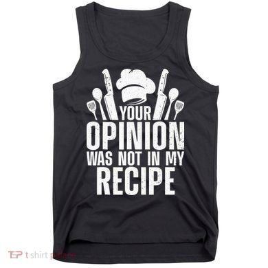Funny Chef Design Cooking Lover Culinary Cook Tank Top